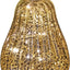 Luz LED calabaza color plateado con pilas