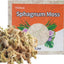 Musgo esfagnum comprimido 3.2oz para orquídeas