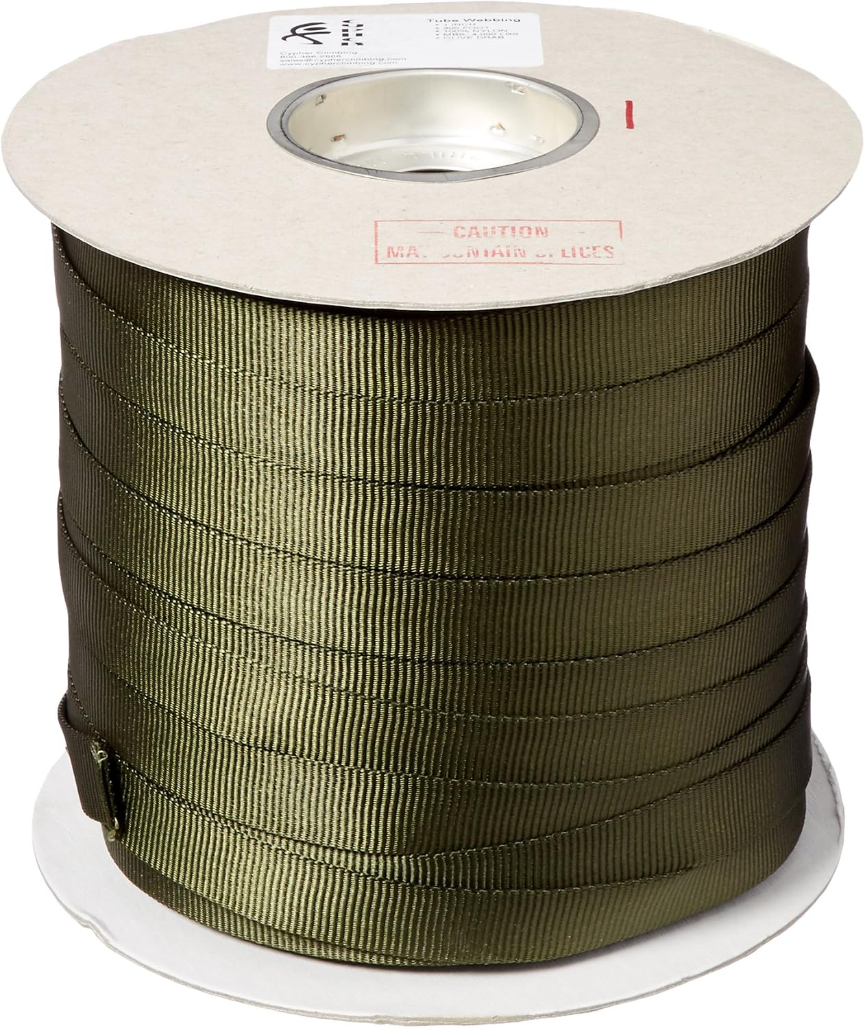 Malla tubo verde oliva 1pulg x300ft