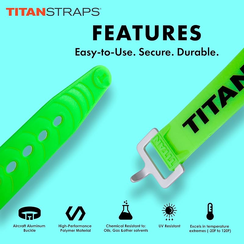 Correas Titan para Construcción y Emergencias