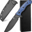 Cuchillo fijo EDC hoja N690 G10 azul