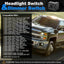Interruptor faros delanteros comp Cadillac Escalade Chevy
