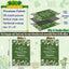 Bandera jardín San Patricio 12x18pulg doble cara trébol suerte