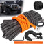 Kit cuerda sintética 1/4" x50ft con gancho y funda