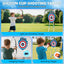 2 Set arco y flecha LED 4en1 20 flechas objetivo tiburón