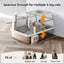Caja arena xxxl acero inox con tapa 28x20.5x16.5