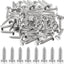 100 Pzas Tornillos Tirafondo Hex 1/4x1 Acero Inox 304