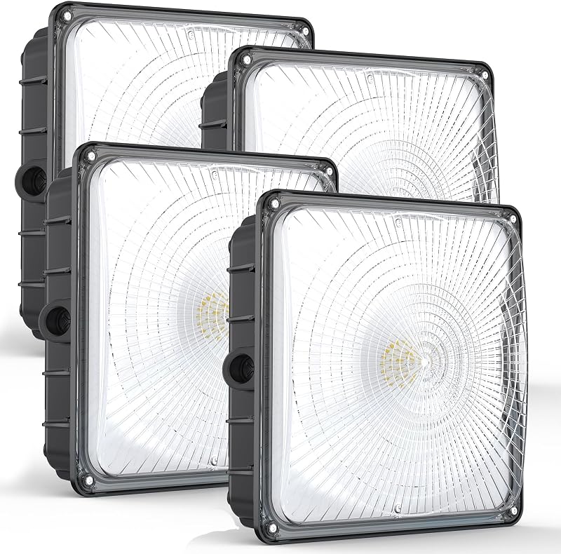 Luz LED toldo exterior 60W pack 4 UL 8400LM 5000K