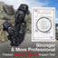 Protectores rodillas y espinilleras 2en1 deportes