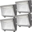 Luz LED pared exterior 120W 18000lm con fotocélula