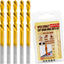 Set 5 Brocas M35 Cobalto 5/32pulg Izq Giro Inverso