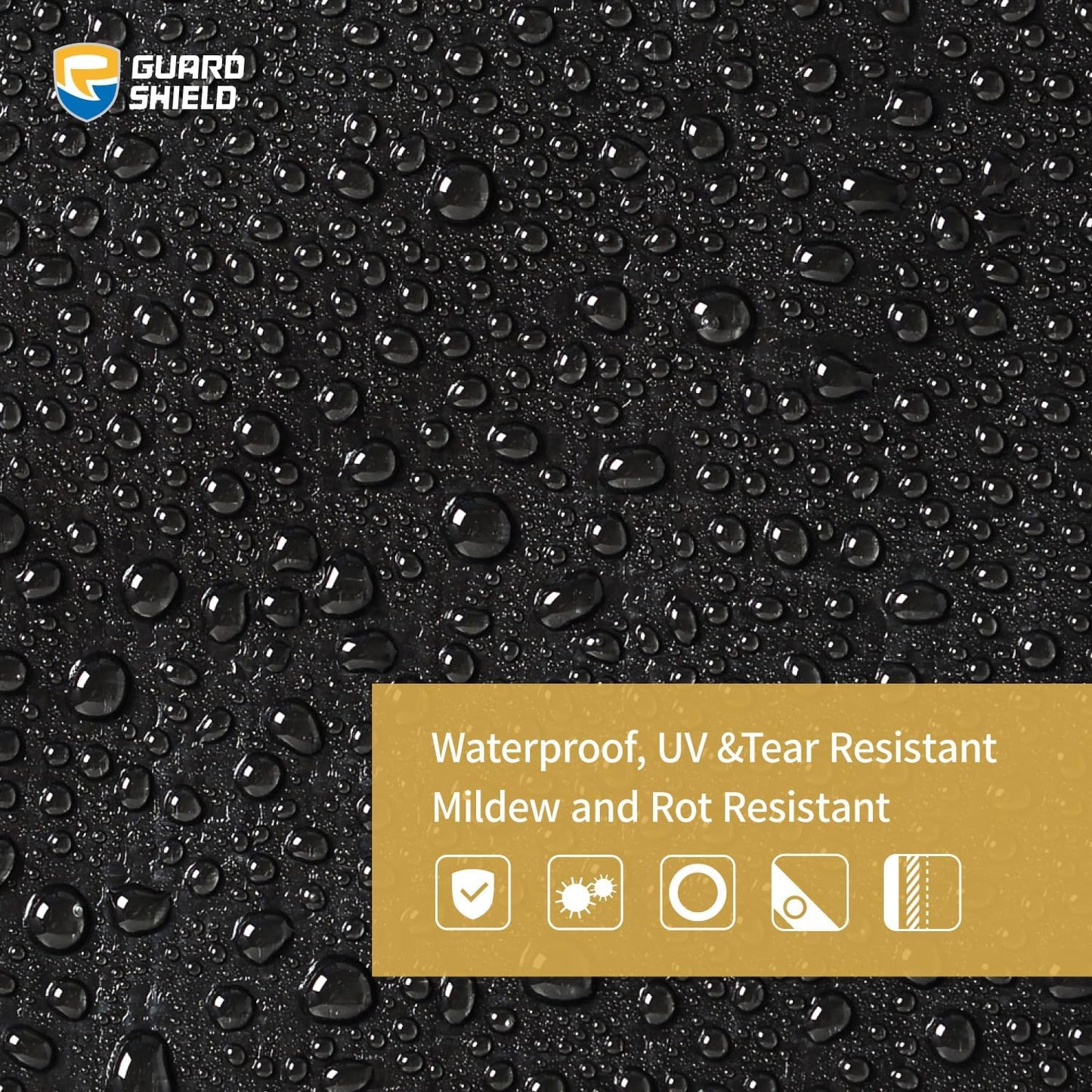 Lona polietileno negra plateada 10x20ft 16mil UV resistente