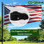 Camión mástil bandera 2.5" polea nailon al aire libre