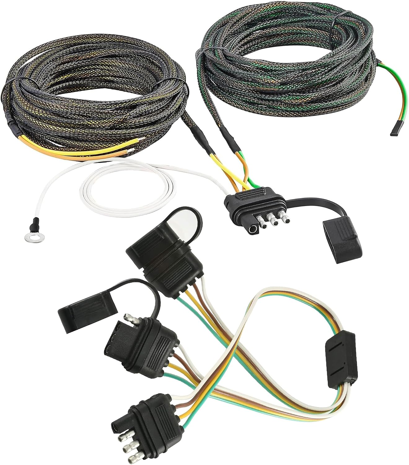 Arnés 5 cables 22pies para recableado luz trasera