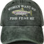 Sombrero bordado mujer Want Me Fish Fear Me
