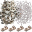 100 Abrazaderas Alambre Acero Inox para Valla 12-16