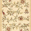 Alfombra pasillo 2ft3pulg x 10ft marfil multicolor