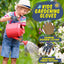 2 Pzas Guantes Jardinería Cuero Niños 3-11 Años