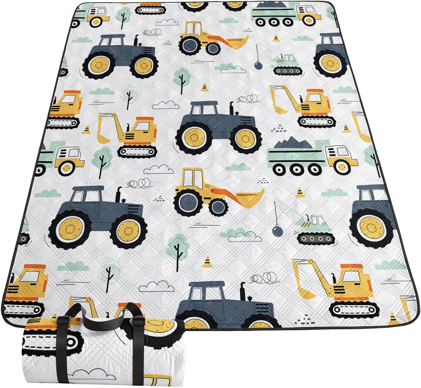 Manta picnic impermeable para tractor L camping playa arena