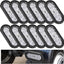 12 Luces LED Ovaladas para Remolque IP67 Barco Camión Blanco