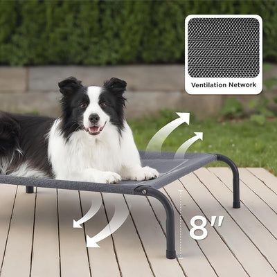 Cama elevada perro XL malla transpirable antideslizante