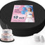 Tambor pastel 10pulg base negra 1.27cm soporte