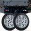 2 Pzas Luz Trasera LED 4" Blanca para Camión RV Jeep