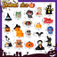36 Mini Figuras Resina Halloween Animales Fantasma Calabaza Jardín