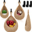 Canastas colgantes boho cocina set 3 con ganchos