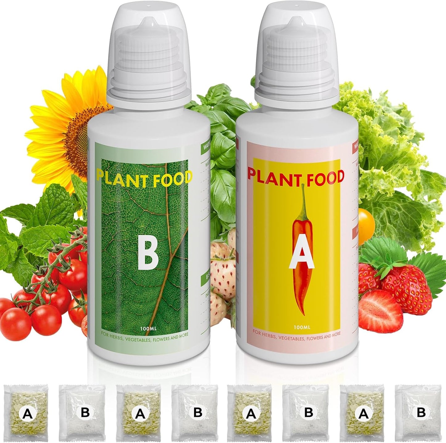 Fertilizante hidropónico para aerogarden y plantas 1013ml