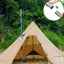 Tubo chimenea acero inox 4 secciones 6x32cm