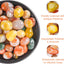 Piedras ágata mixta 2lb 1" decorativas para hogar y peceras
