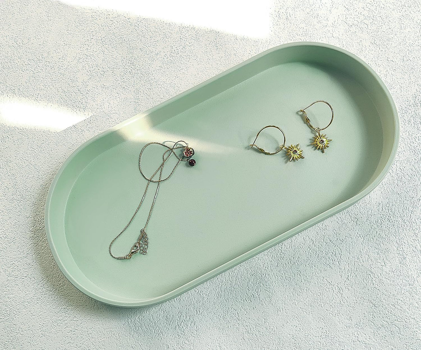 Bandeja ovalada servir cocina baño 29.9cm