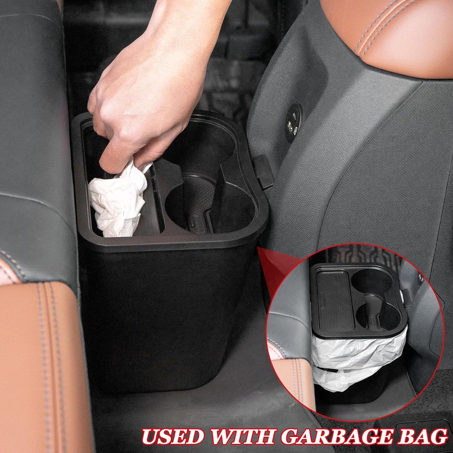 Portabebidas con cubo basura Ford Maverick 22-26