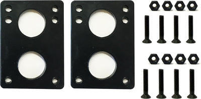 Almohadillas elevadoras monopatín 0.236-2" negro kit