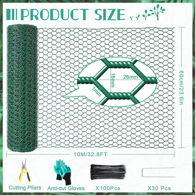 Jaula protectora plantas al aire libre 32.8x24pulg alambre