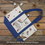 30 Bolsas Lona con Bolsillo Cremallera Reutilizables