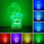 Luz Nocturna RGB 16 Colores para Habitación Infantil