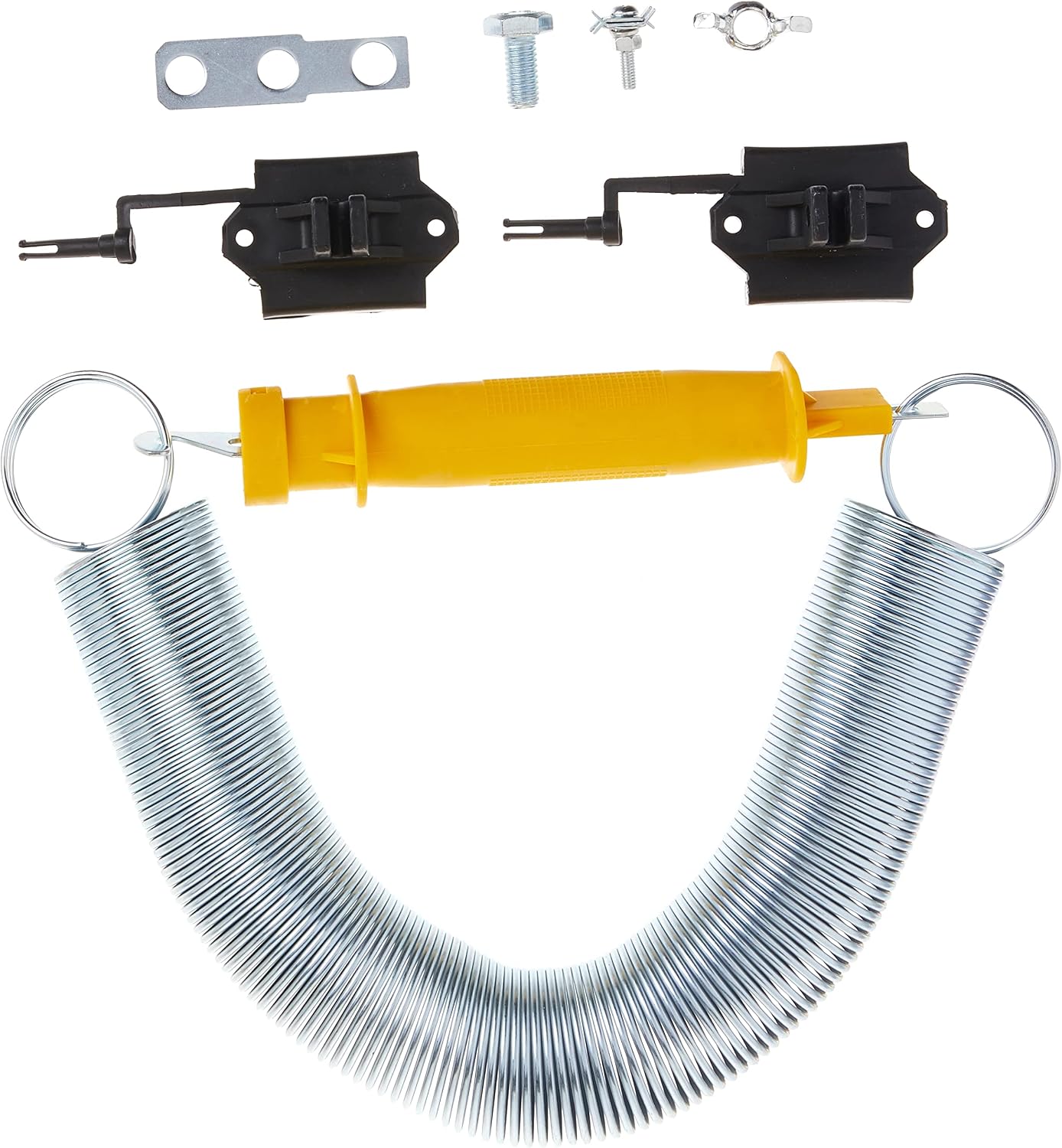 Kit puerta resorte valla eléctrica con manija plástico