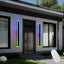 2 Lámparas LED RGB exterior 40pulg porche garaje