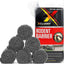 Tela relleno control roedores 6 rollos lana acero inox