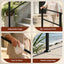 Barandilla hierro forjado escalera exterior 3-4 escalones