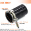 4 Abrazaderas T-Bolt Acero Inox Resorte 3-3.30