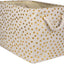 Contenedor poliéster plegable asas color hueso natural