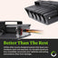 Caja interruptores basculantes 12V 20A SPST On/Off