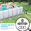Conector manguera piscina junta T 1.5" repuesto Intex