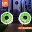 2 Inflables Halloween Ojos Verdes 3ft con LED