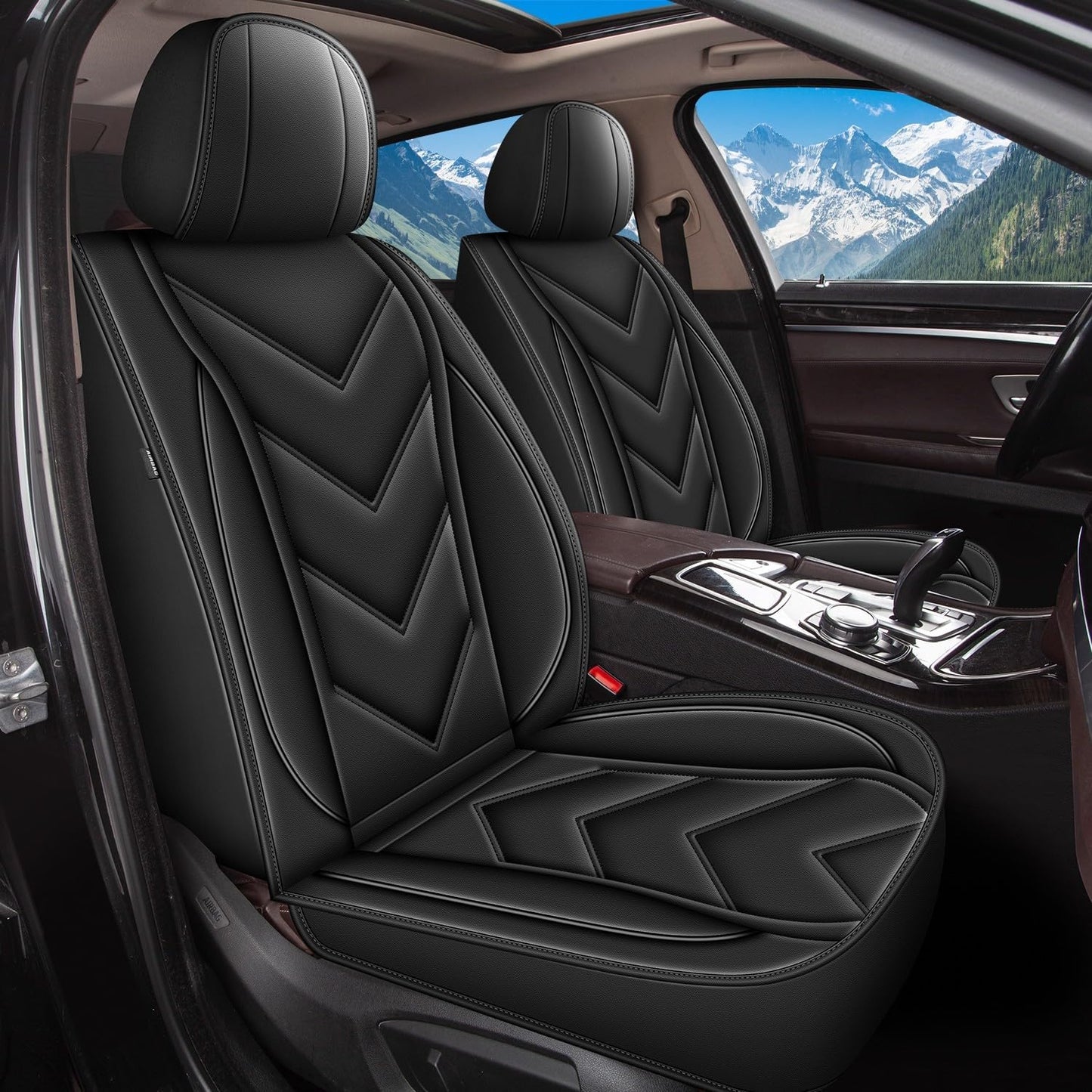 Fundas asiento cuero impermeable Chevy Blazer 19-26 negro