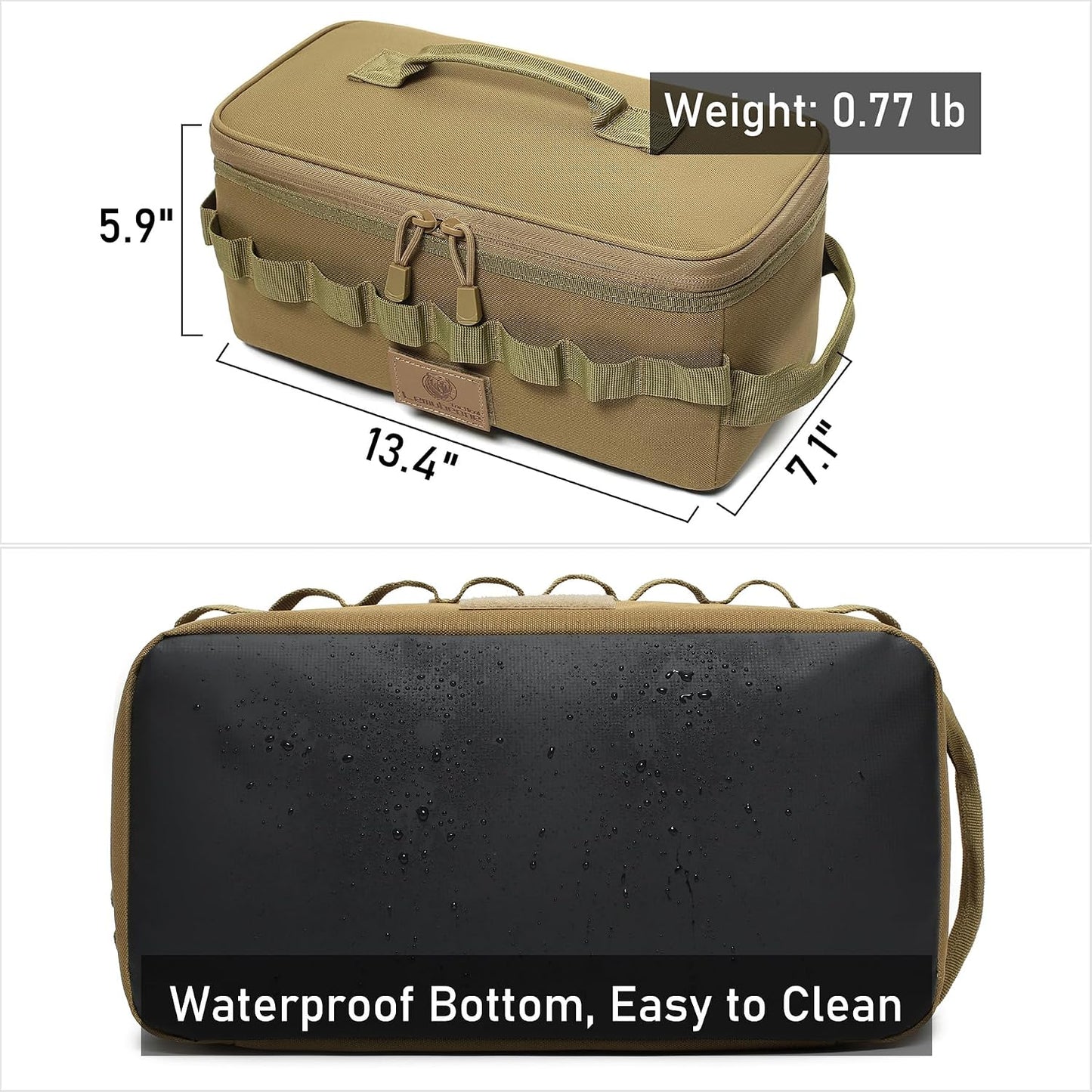 Bolsa táctica 9L organiz. utensilios cocina