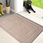 Tapete puerta antiderrap 20x31.5" absorbente para perro
